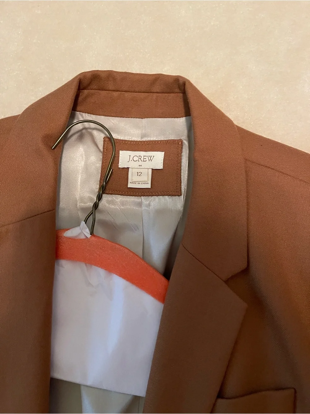 Women’s Tailored Brown Blazer - Classic Single-Breasted Jacket